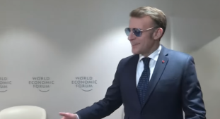 La cote de confiance d’Emmanuel Macron à 27% après son discours à Davos, selon un sondage