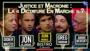 Juan Branco et les pros de la rébellion à Bistro Libertés