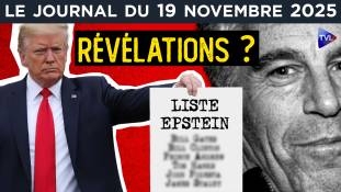 Le Congrès des Etats-Unis a voté pour la publication de dossiers concernant Jeffrey Epstein - JT du mercredi 19 novembre 2025