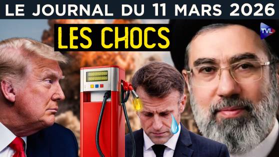 Guerre Iran : Ormuz bloqué, USA dépassés, vers le choc pétrolier ? - JT du mercredi 11 mars 2026