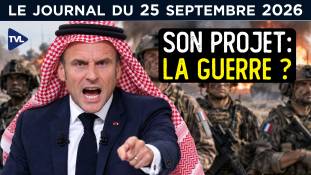 Macron : la guerre et l’impossible départ ? - JT du vendredi 25 septembre 2026