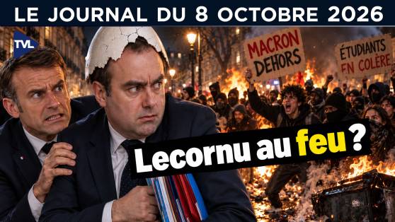 Lycées, carburants, économie : Le naufrage Macron - JT du jeudi 8 octobre 2026